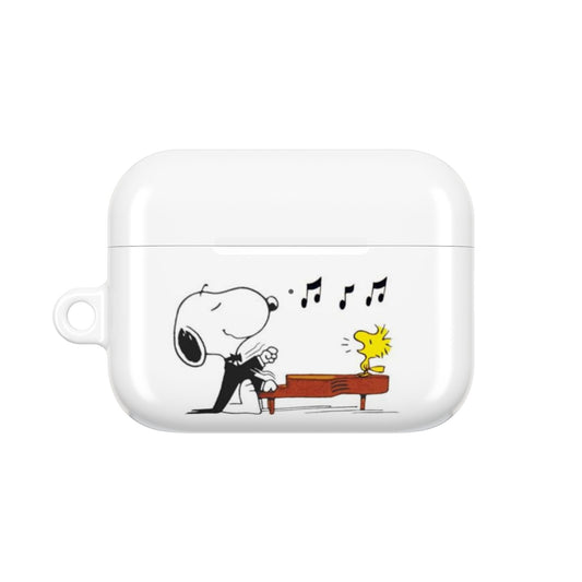 Snoopy & Woodstock AirPod Case - Cute Music-Themed Protective Cover