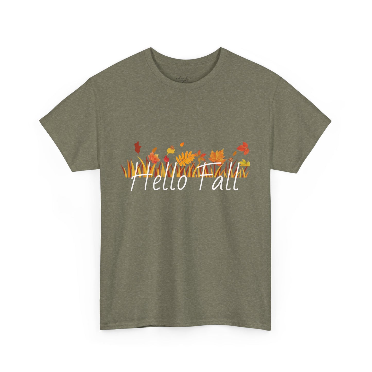 Hello Fall Shirt, Unisex Casual Wear