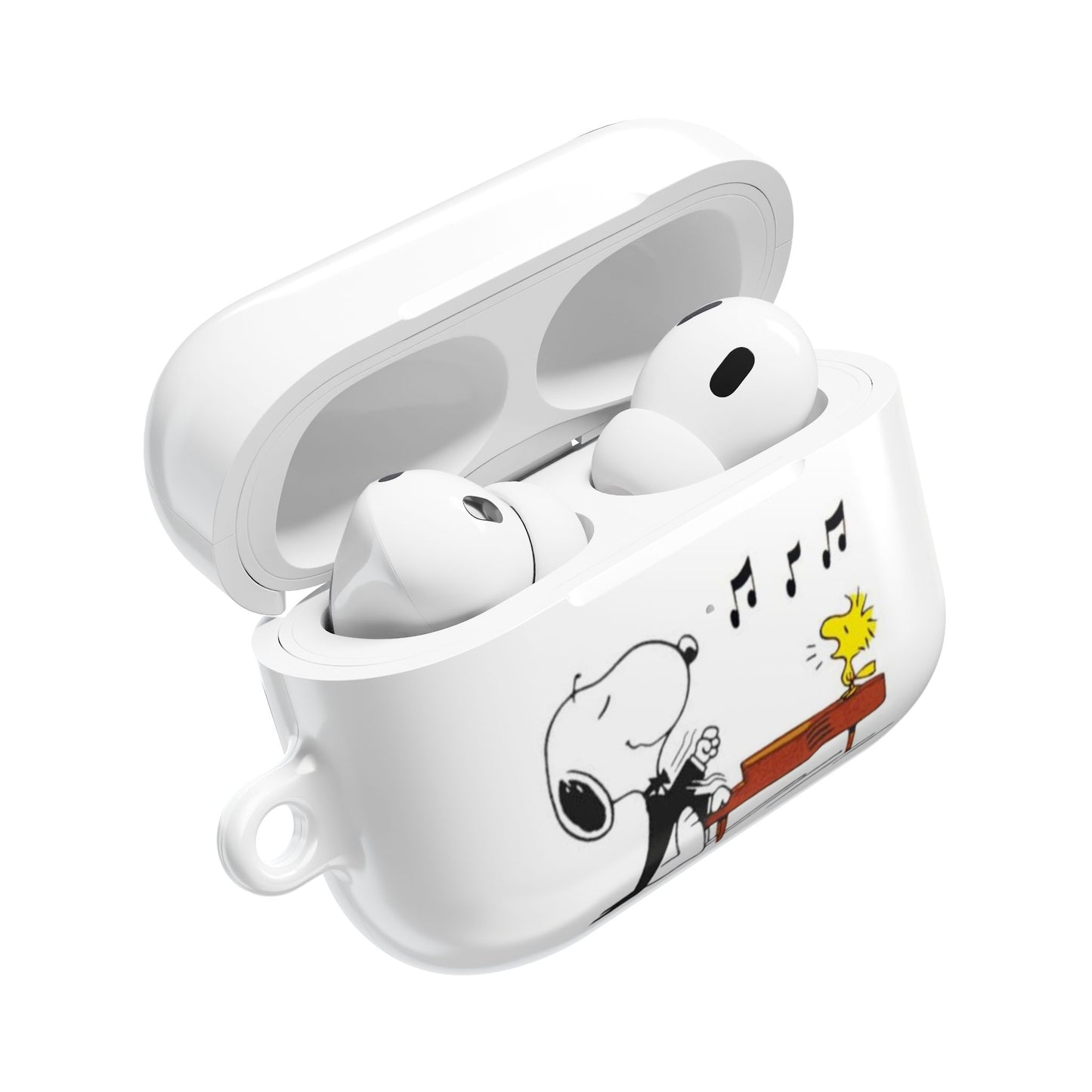 Snoopy & Woodstock AirPod Case - Cute Music-Themed Protective Cover