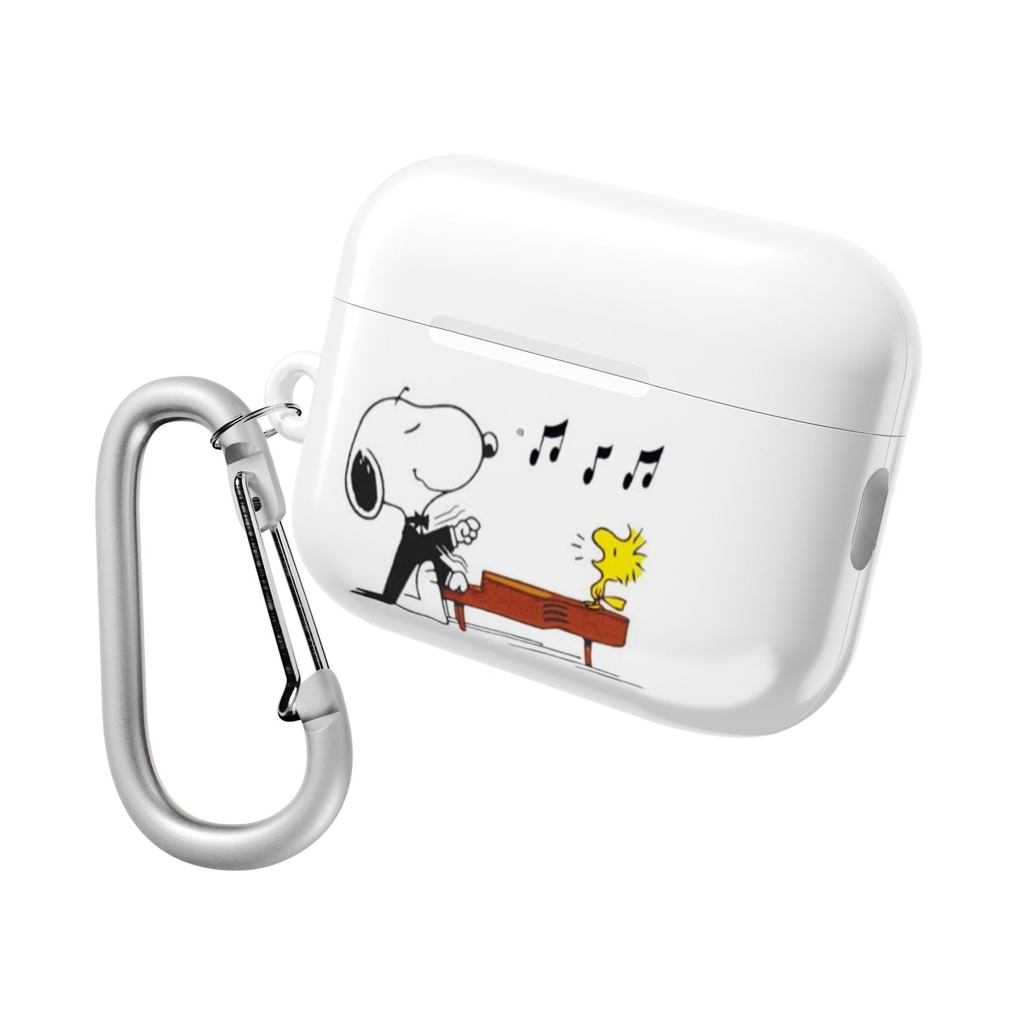 Snoopy & Woodstock AirPod Case - Cute Music-Themed Protective Cover