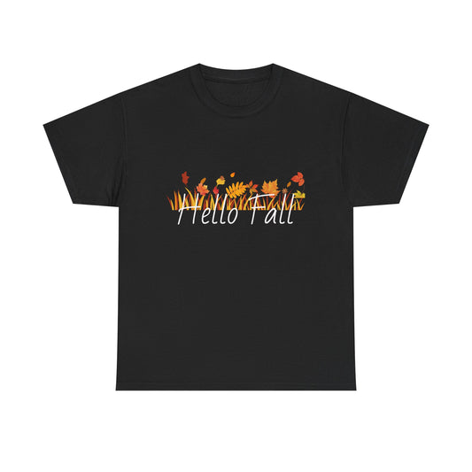 Hello Fall Shirt, Unisex Casual Wear